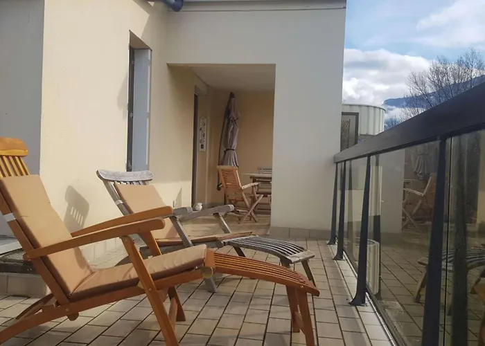 アパート L'alizee - Terrace Overlooking The *