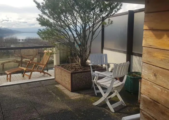 アパート L'alizee - Terrace Overlooking The エクスレバン